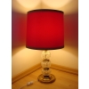 Lampa Mid Century z mosiężną podstawą